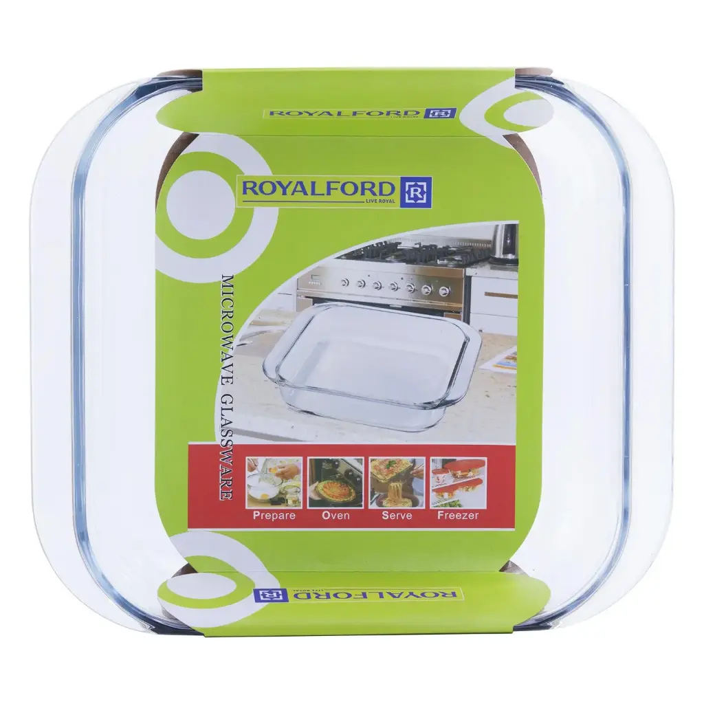 Royalford square baking dish rf2701
