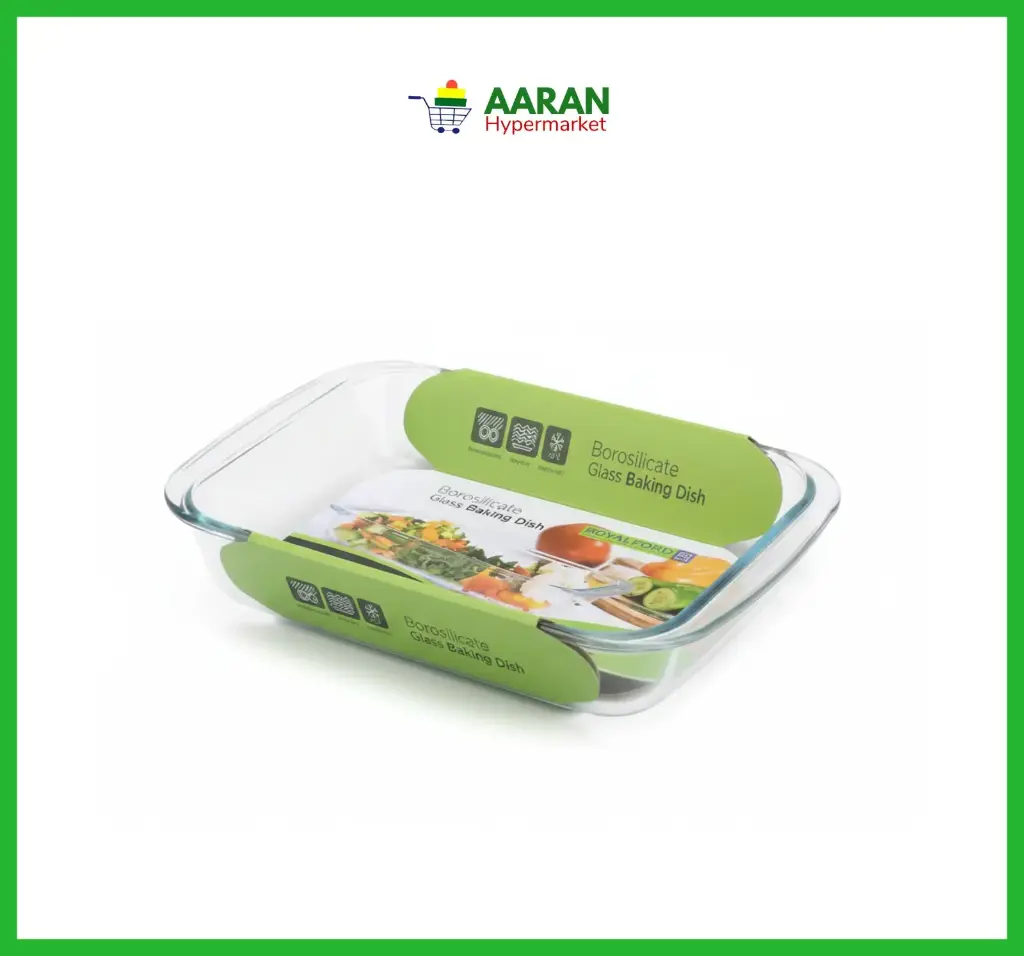 Royalford Borosilicate Glass Baking Dish Rf2693