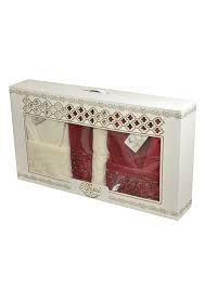 Alore 6pcs bathrobe set  e cream