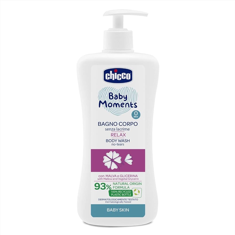 Chicco baby moments relax body wash 0m+ 500ml