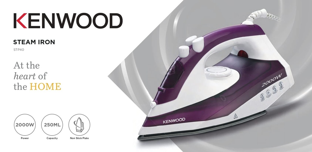 Kenwood steam iron stp40