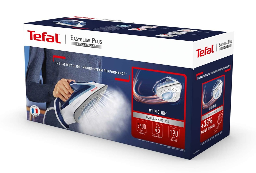 Tefal easygliss plus iron fv5715