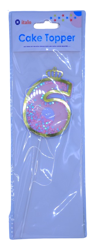 Italo cake topper PT-1028