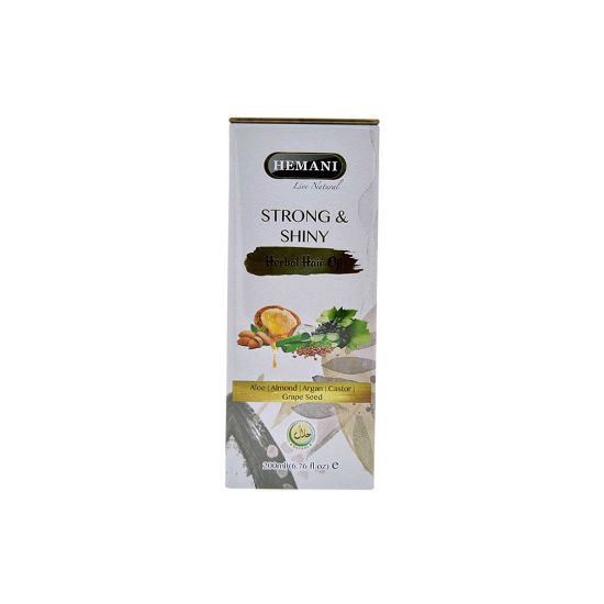 Hemani strong&shiny herbal hair oil 200ml