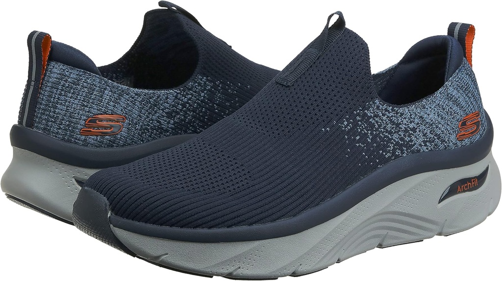 Skechers Archfit Vegan mens Shoes 8.5  232504/NVY