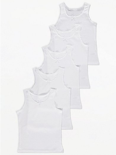 Cottny girls vest 9-10y