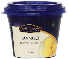 Dairyland mango ice cream 250ml