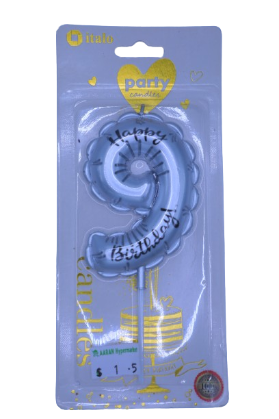 Italo birthday candles no ph-100-6