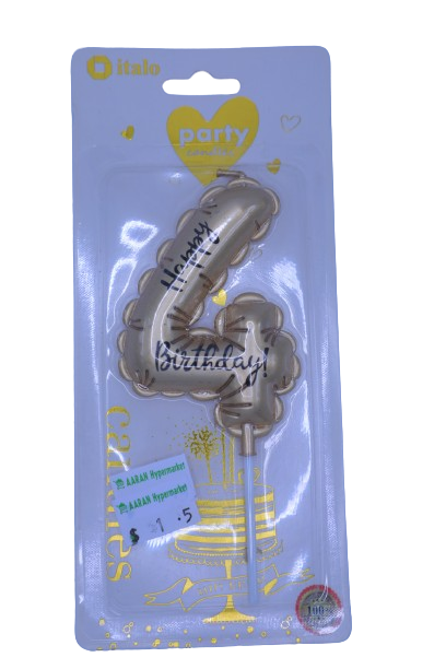 Italo birthday candles no ph-100-4