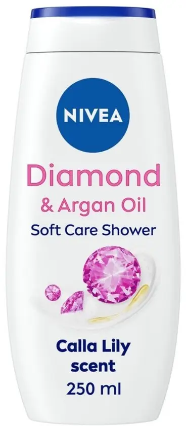 Nivea Care Shower Diamond & argan oil250 ml