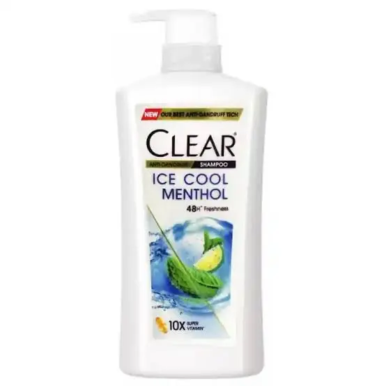 Clear Anti-Dandruff Ice Cool Menthol Shampoo 650 ml