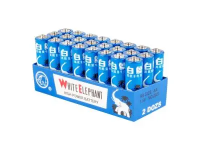 White elephant high power battery  size AA 24pcs