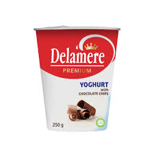 Delamere Premium Yoghurt With Chocolate Chips 250g