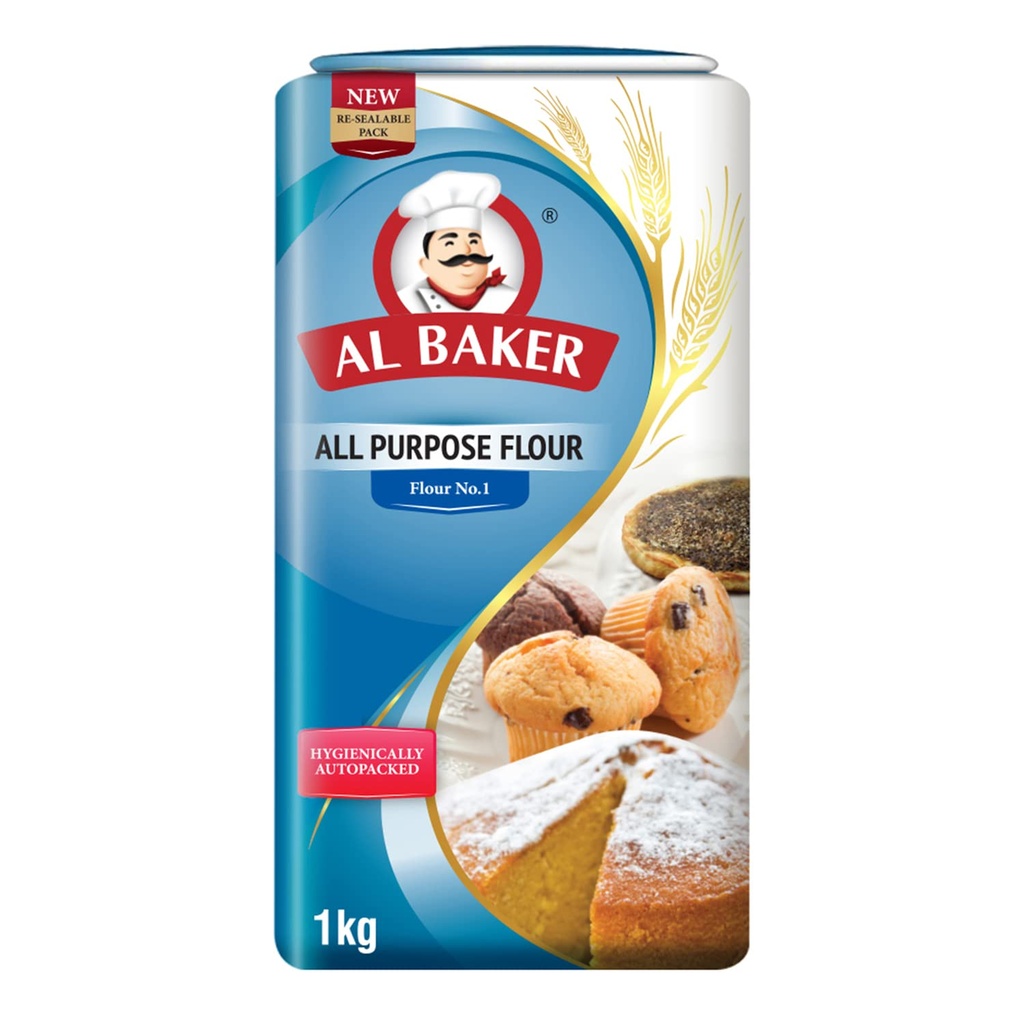 Al Baker All Purpose Flour 1kg