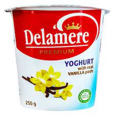 Delamere Premium Yoghurt With Real Vanilla Pods 250ml