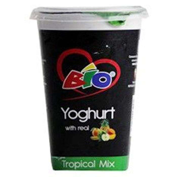 Bio Yoghurt With Real Tropical Mix 450ml
