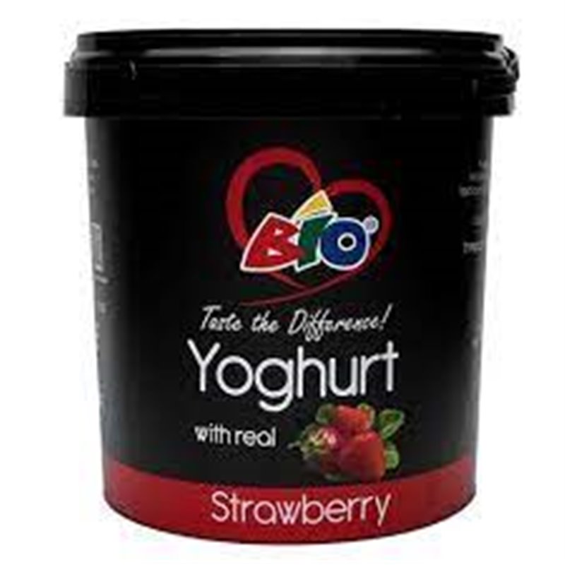 Bio Yoghurt With Real Strawberry 1liter