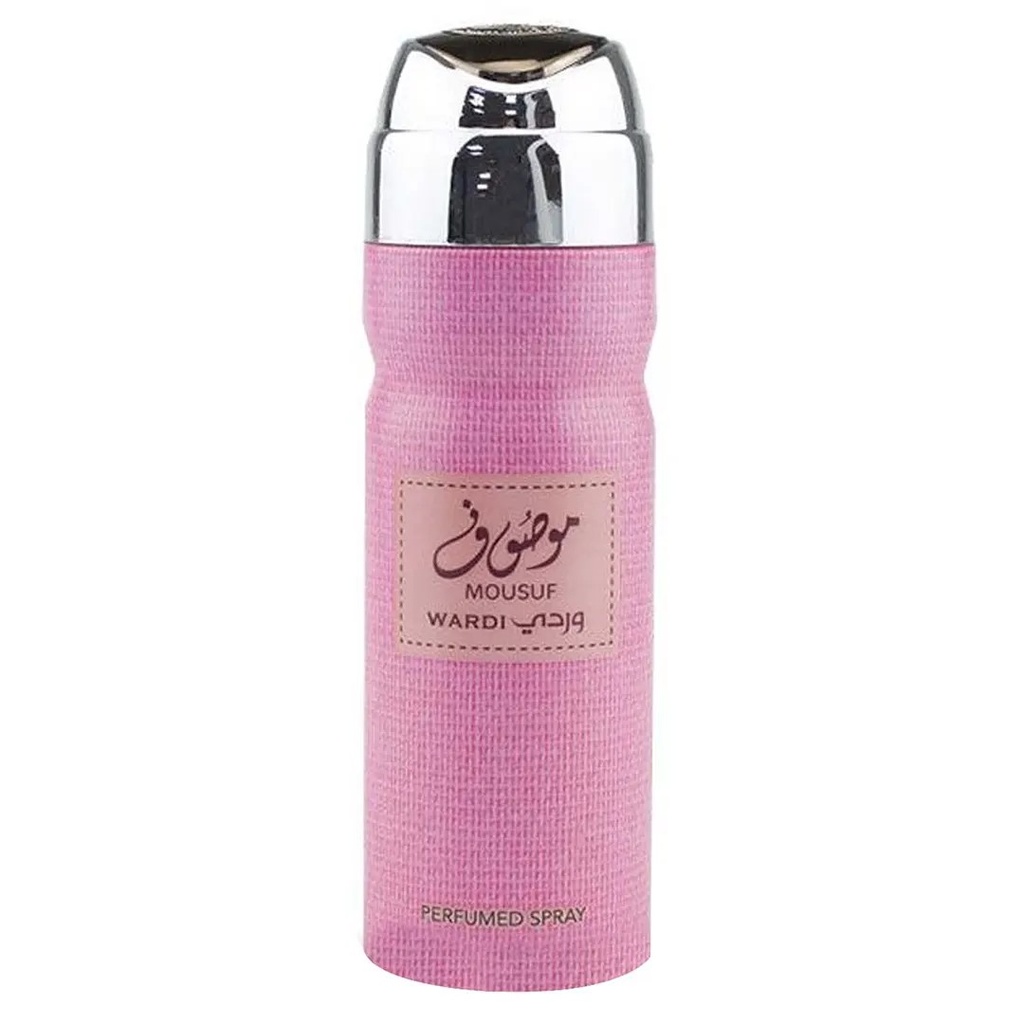 Deo mousuf wardi perfumed spry 200ml