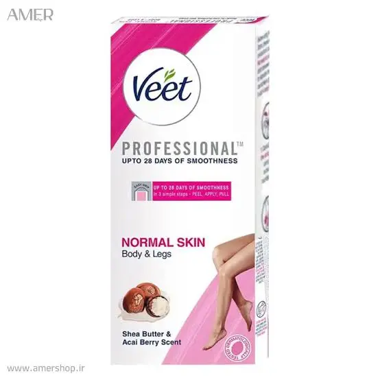 Veet Wax Strips Hair Removal for Normal Skin 20 strips