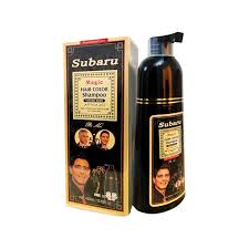 Subaru Magic Hair Color Shampoo Natural Black 400ml