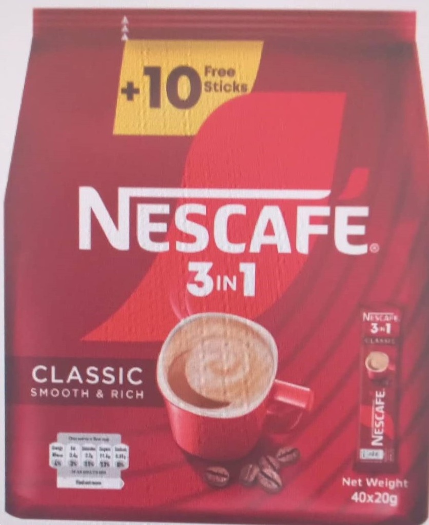 Nescafe Classic 40pcs