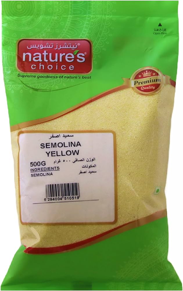 Natures Choice Semolina Yellow 500g