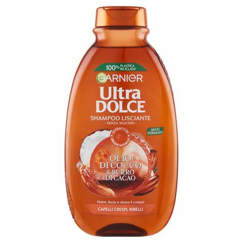 Garnier Ultra Dolce Shampoo Olio Di Cocco &Burro Di Cacao 300ml