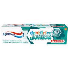 Aquafresh Dentifrice Junior 6-8 ans 75ml