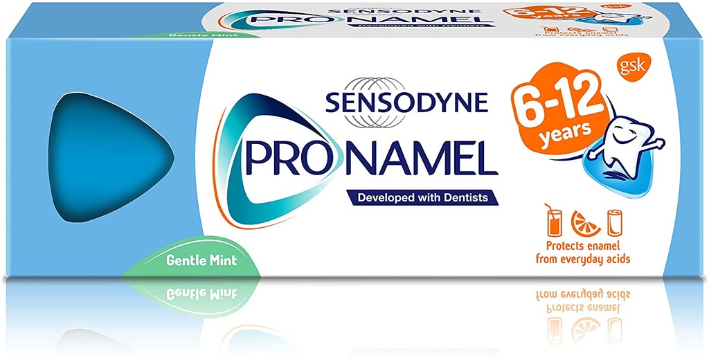 Silver Fish Pro Namel Developed With Dentists Gentle mint 6-12y