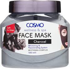 Cosmo wellness & spa face mask charcoal 500ml