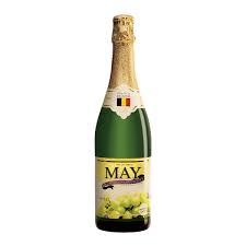 May Sparkling Fruit Juice White Grape 750ml