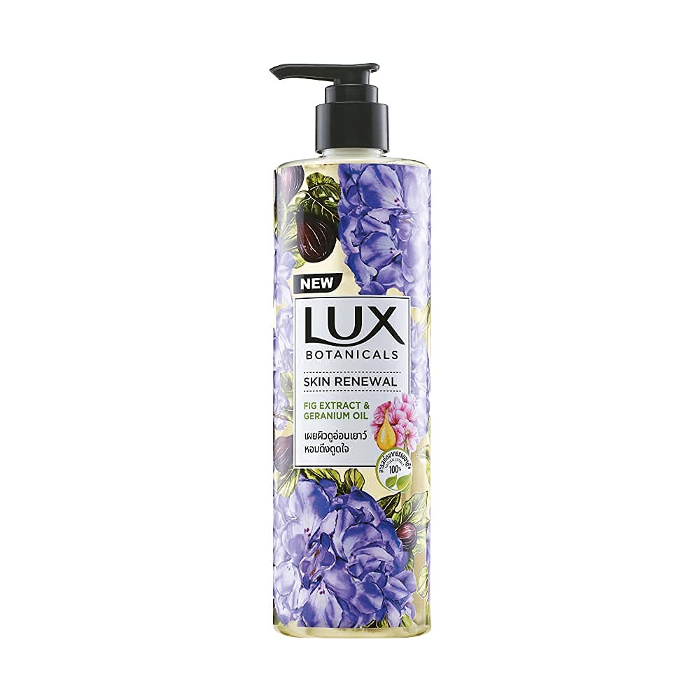 Lux Botanicals Bright Skin Renewal Fig Extract&Geranium Oil Body Wash 450ml