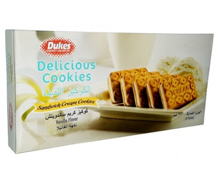 Dukes Delicious Cookies SandaWich Cream Cookies Chocolate Flavor 310g