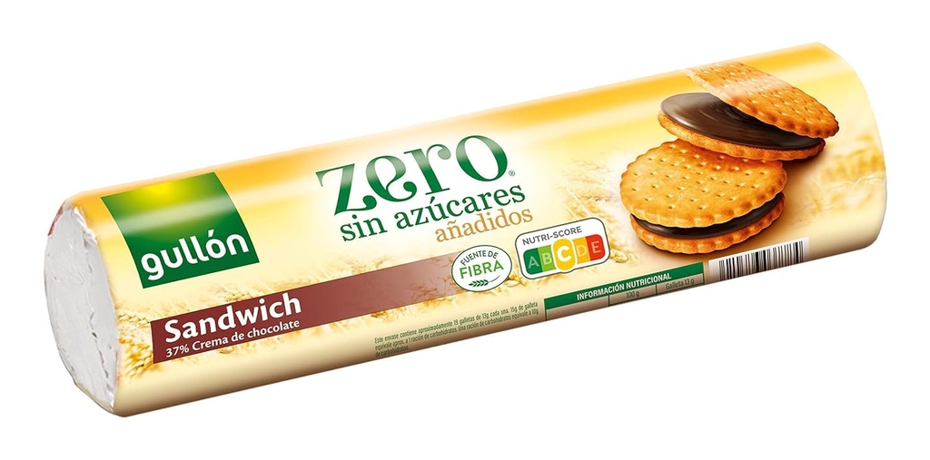 Gullon Sandwich Chocolate Zero no Sugar 250g