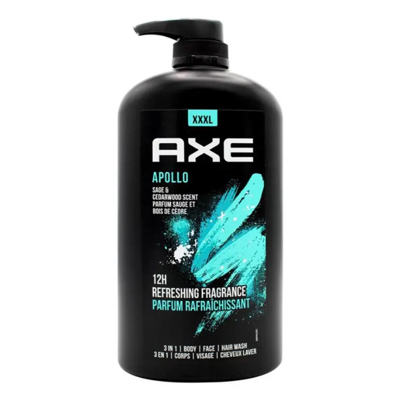 Axe Apollo Sage&Cedarwood Scent 3in1 shawer 1liter