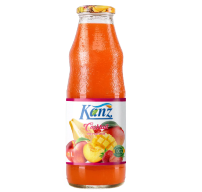 Kanz Glass Bottle Cocktail 1Liter