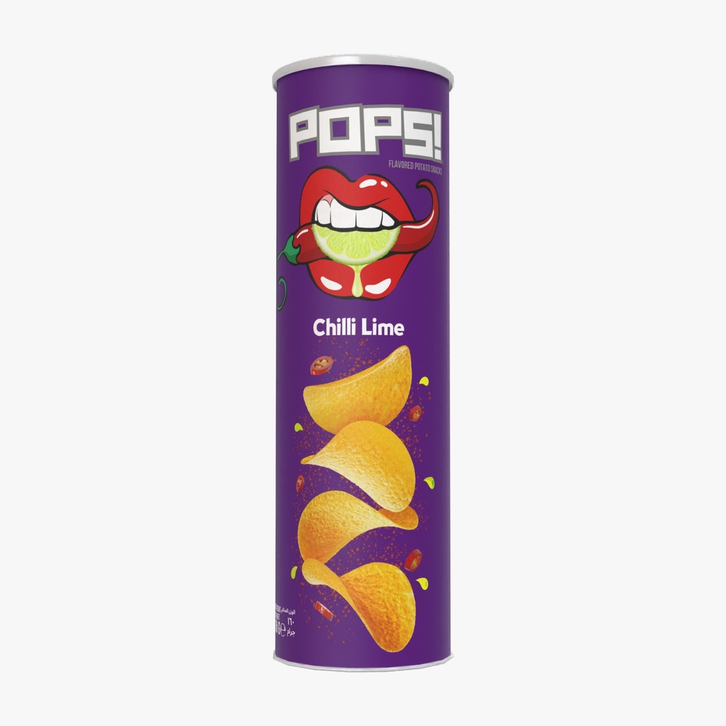 Pops Chilli Lime 160g