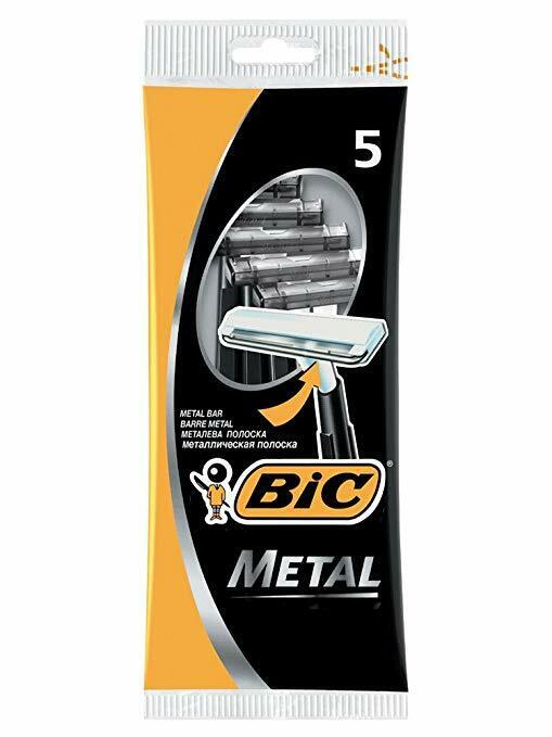 Bic Metal Shving Single 5pcs