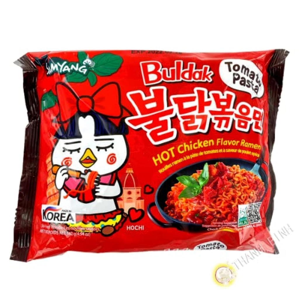 Samyang buldak hot chicken flavor ramen tomato past 140g