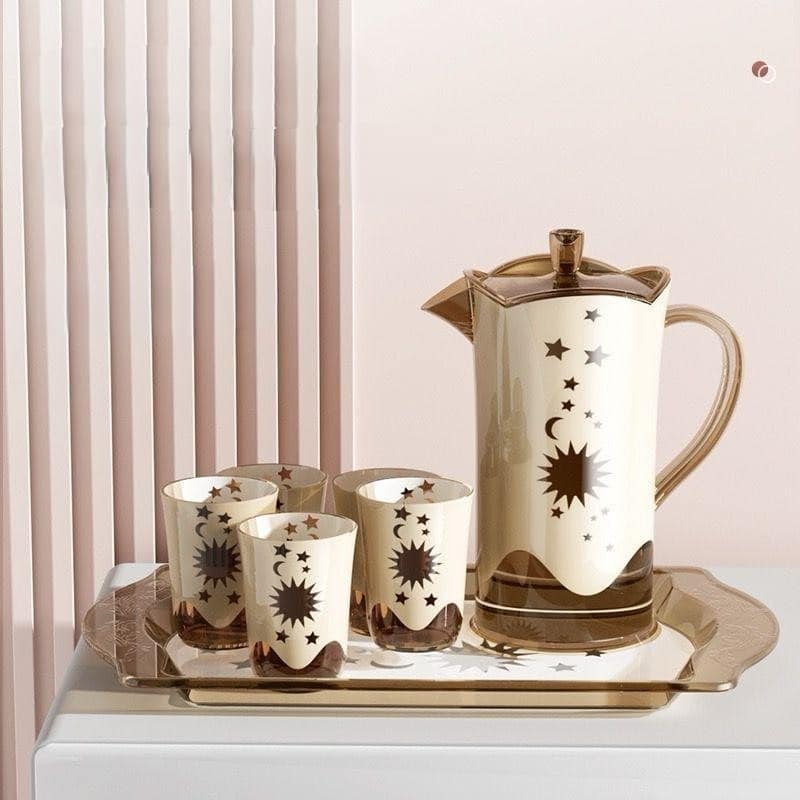 Water jug with 4 cups item No-207017 2L