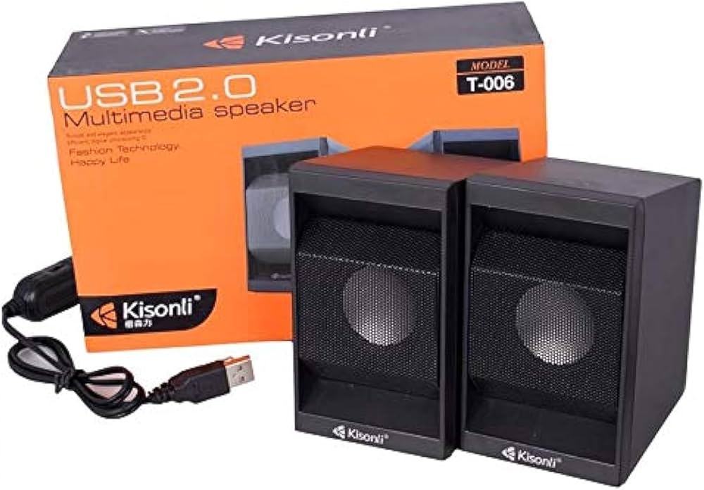 Usb 2.0 multimedia speaker kisonli T-006