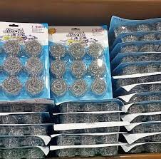 Jiede Stainless Steel Scourer Best In kitchen Cleaners 9pcs