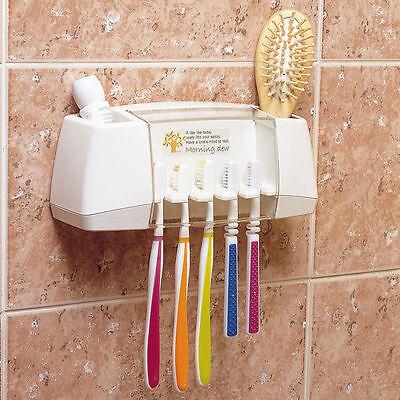 PowerFul Suction Wall Toothbrush Rack
