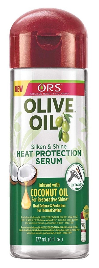 Olive oil siken&shine heat protection serum 177ml