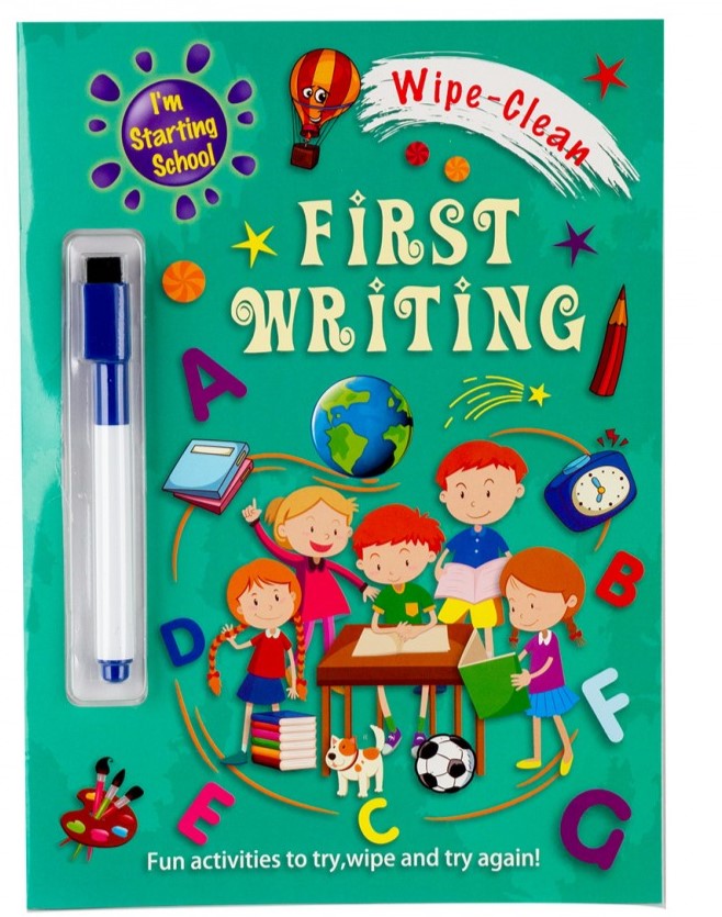First Writing Wipe-Clean Learning Book 16page A4-11-56