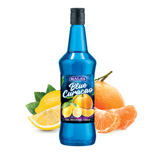 Malas Blue Curacao The Mocktail Syrup 750ml