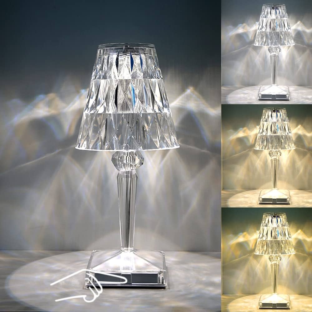 Diamond table lamp usb charging touch lamp No-521-51