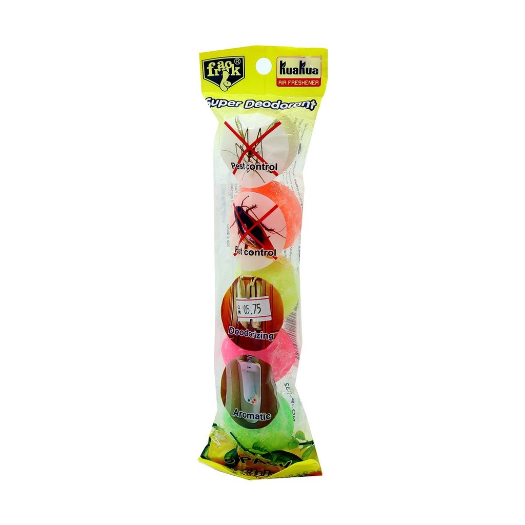Super Deodorant 5pack Mothballs No P-132