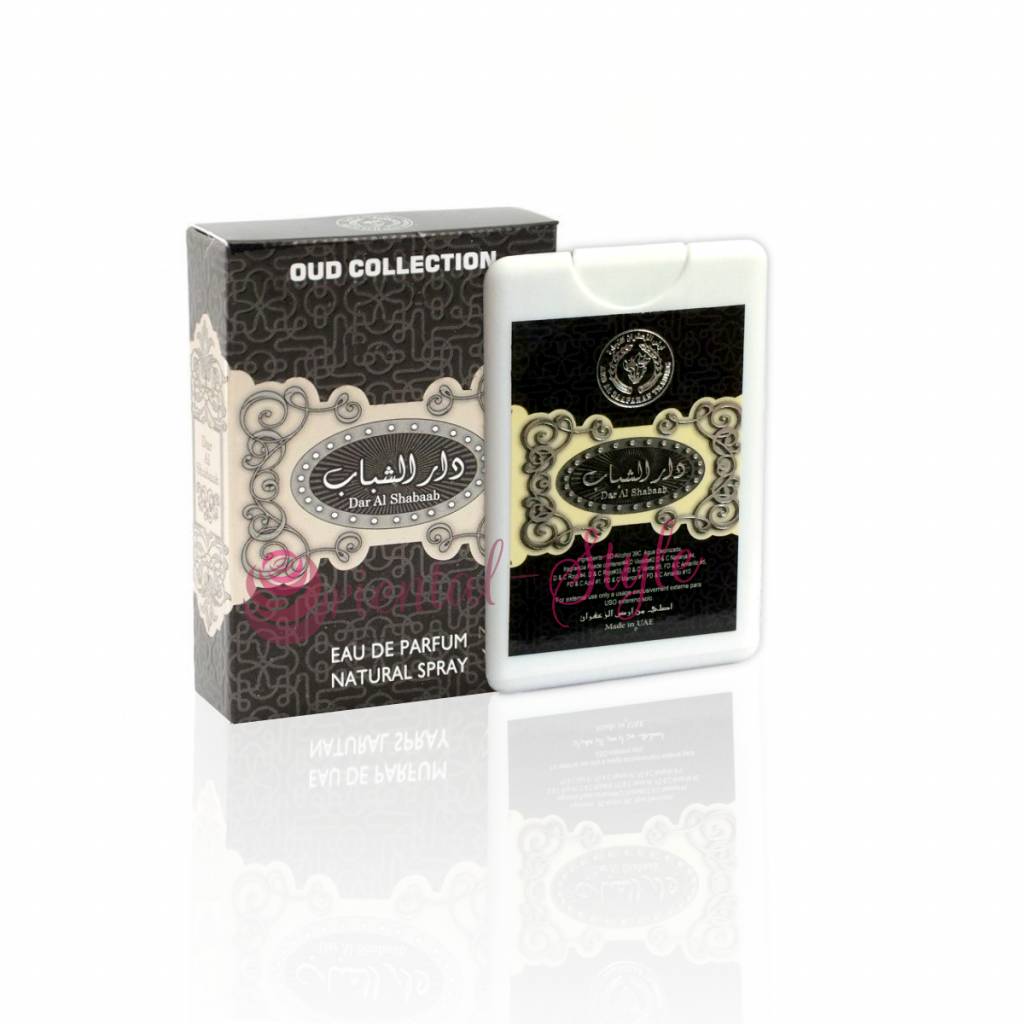 Oud Collection Dar Al Shabaab Parfume Natural Spray 20ml