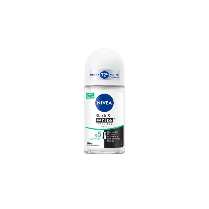 Deo Nivea Black & White Invisible Fresh 50ml